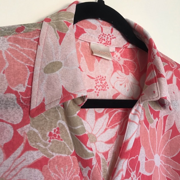 Semi-Sheer 70s Vibe Long Sleeve - Picture 2 of 4